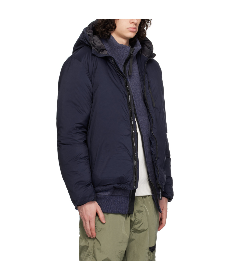 Canada Goose Lodge Packable 750 Fill Power Down Jacket In Black