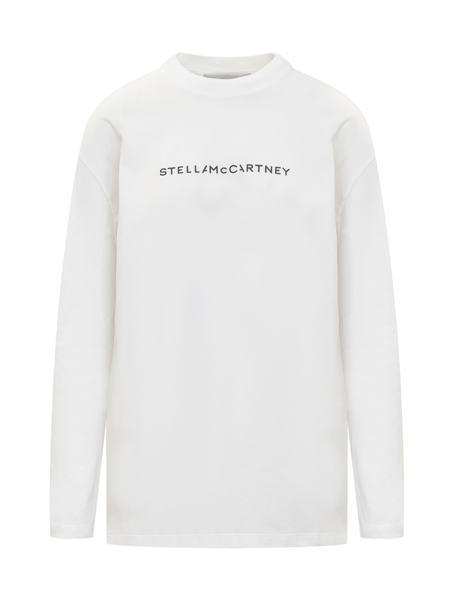Stella Mccartney Iconic Sustainable Cotton Sweatshirt In White