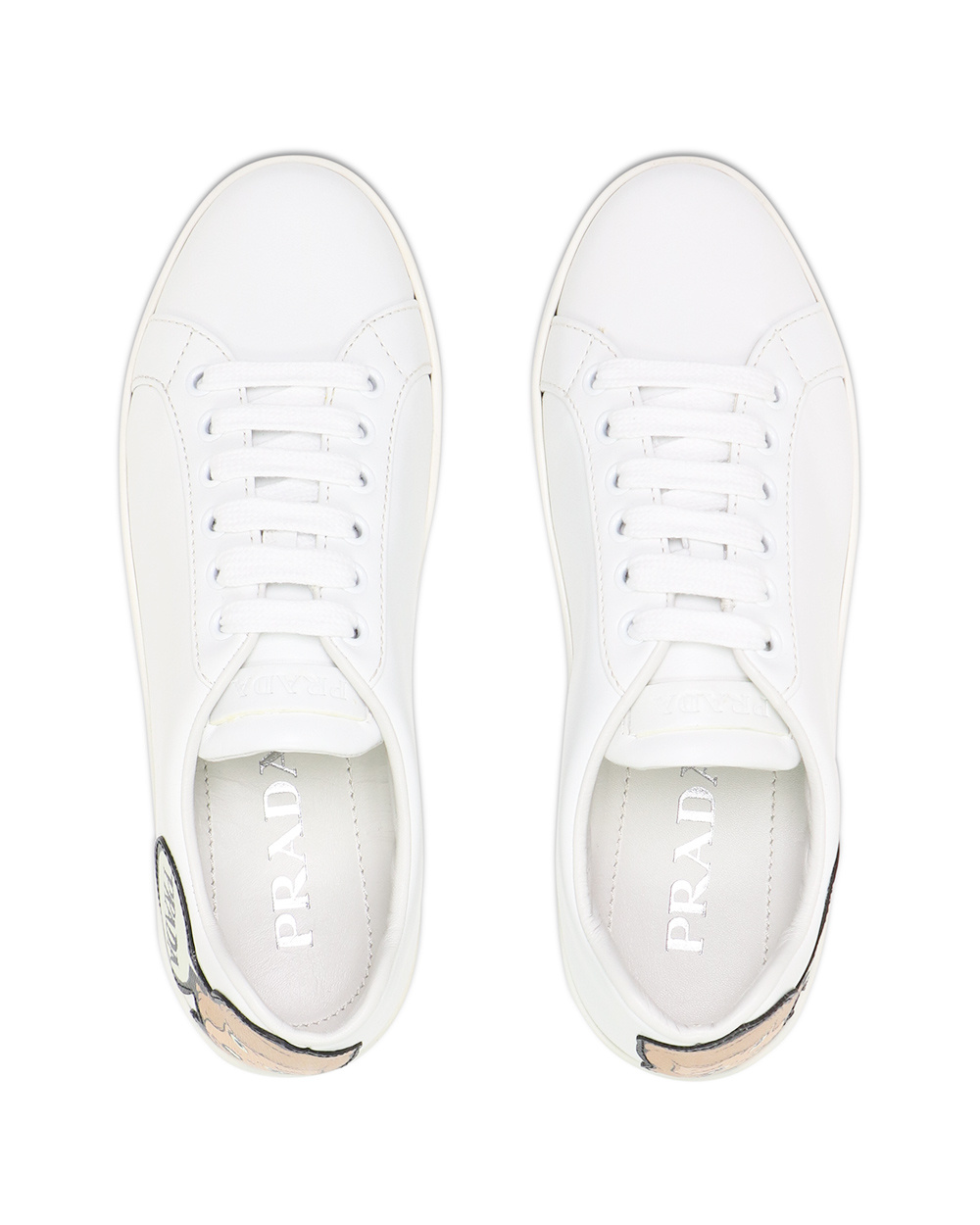 PRADA LOGO-LACING CASUAL SNEAKERS
