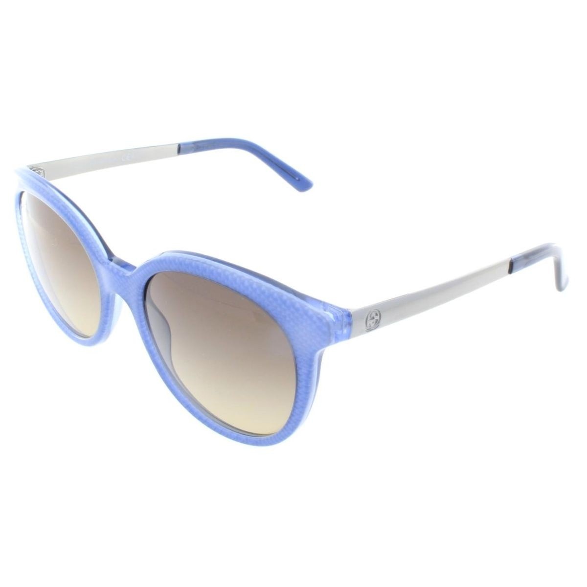 Gucci Logo Details Sunglasses In Gray