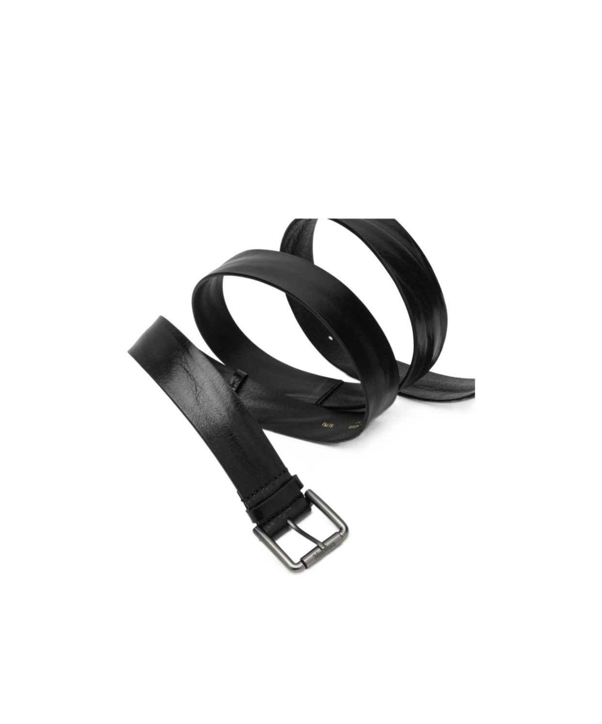 Max Mara Buckle Belt In Black