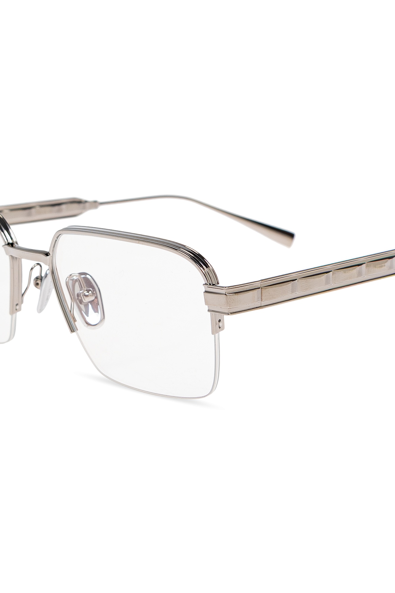 Balmain Full Frame Plain Mirror In White