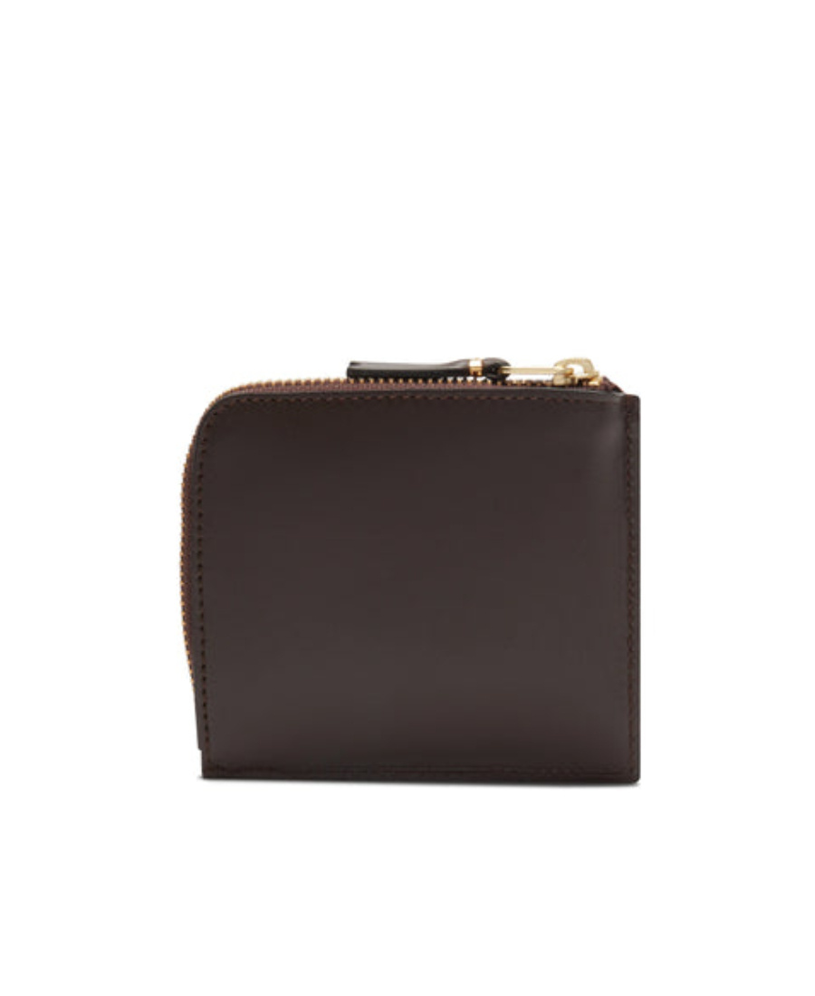 COMME DES GARÇONS ZIPPED-POCKET LEATHER WALLET 