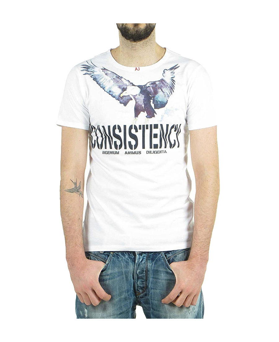 ARMANI JEANS LOGO DETAILS T-SHIRT