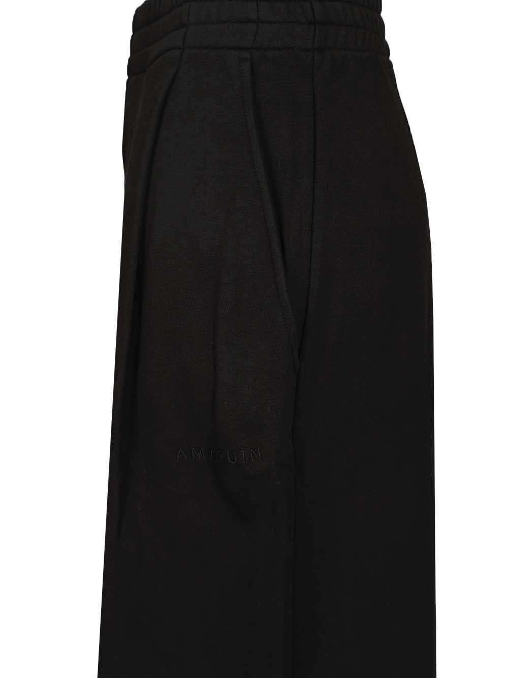 Amazuìn Oxani Trousers Black In Black