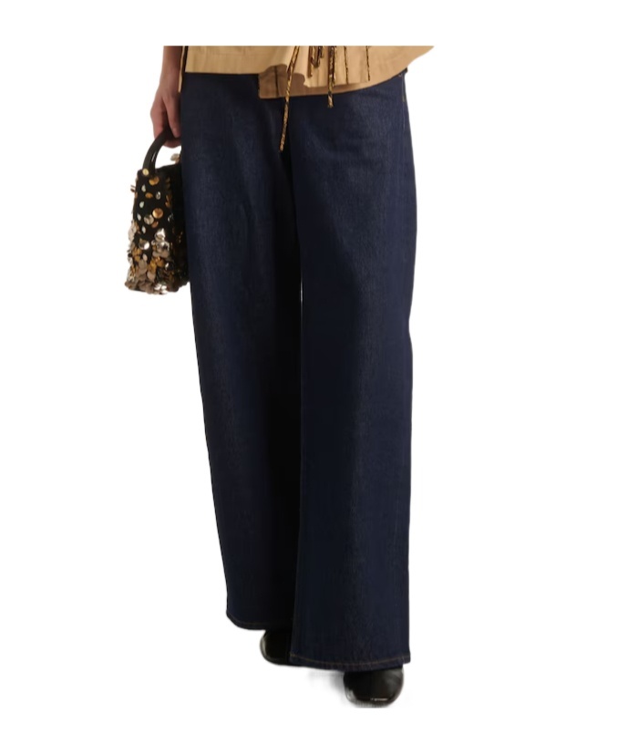 Citizen Of Humanity Ayla High-rise Wide-leg Jeans In Black