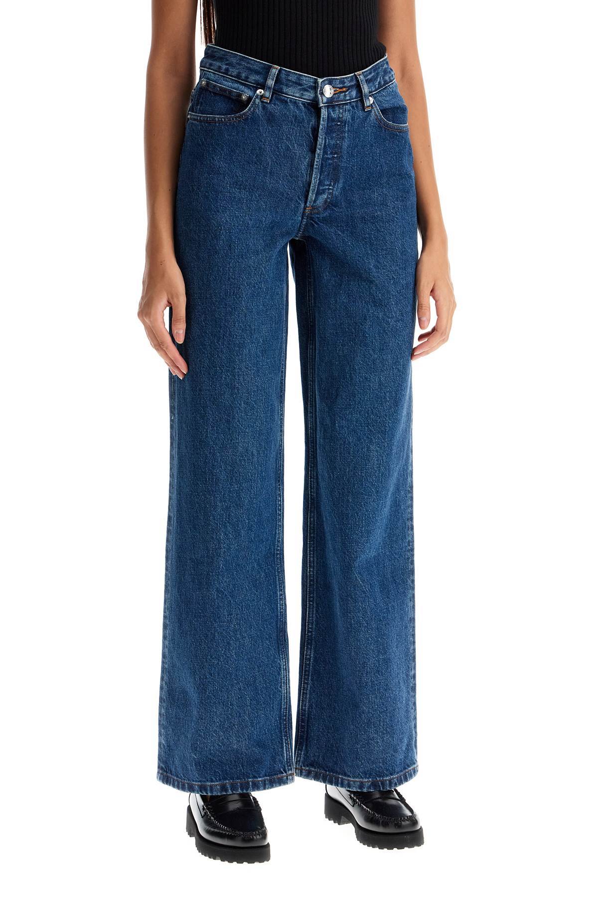 Apc A.p.c. Washed-effect Denim Jeans In Blue