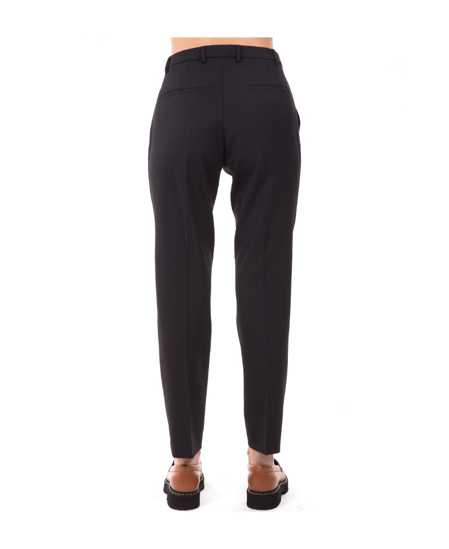Seventy Slim-cut Trousers In Black