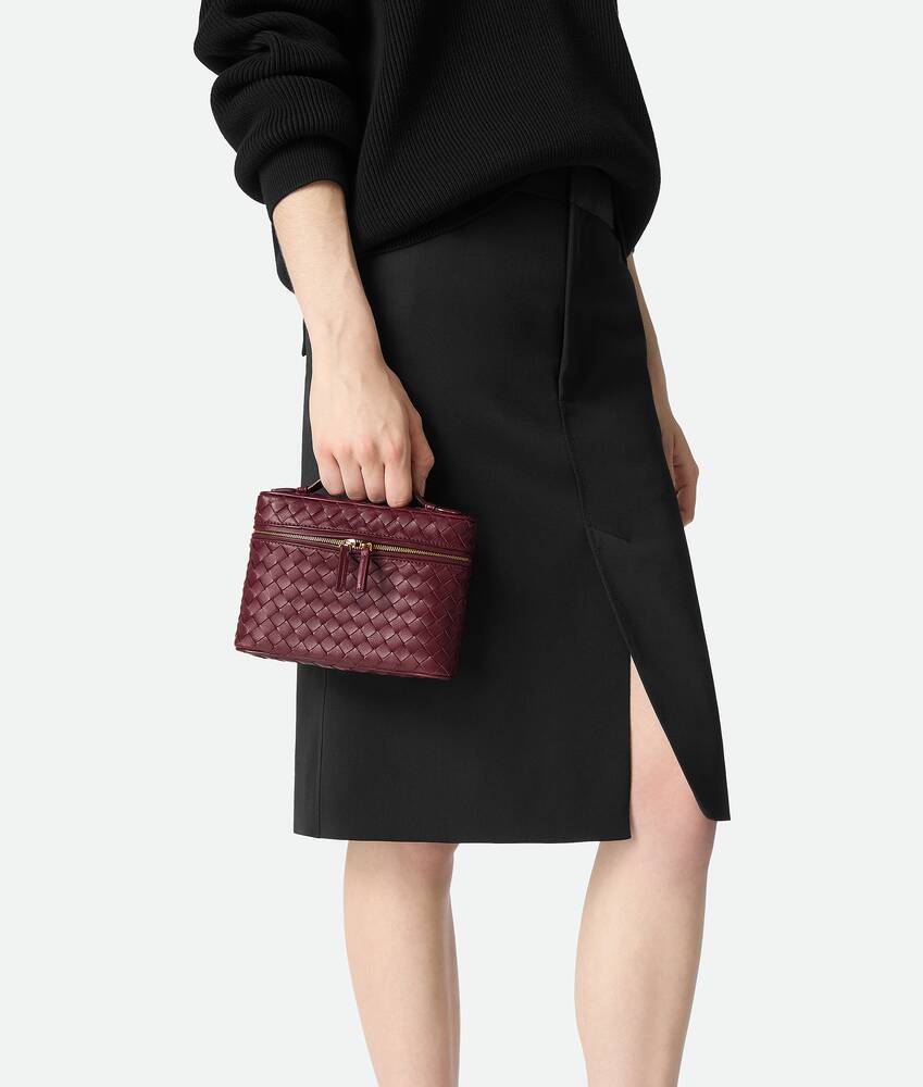 Bottega Veneta Small Soft Vanity In Brown