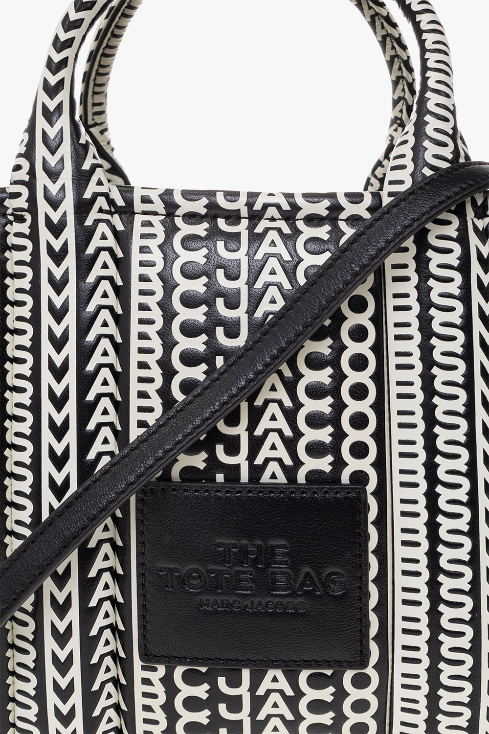 Marc Jacobs The Monogram Handbag In Black