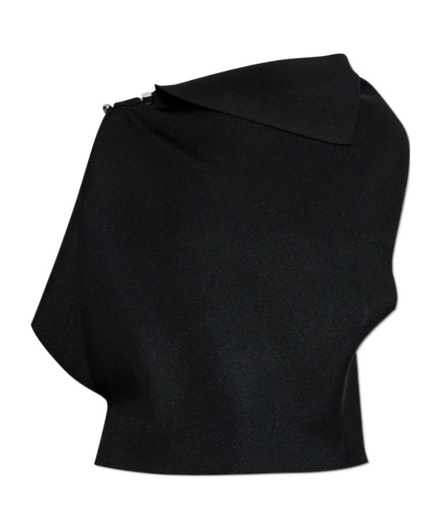 Jacquemus La Maille Trapeze In Black