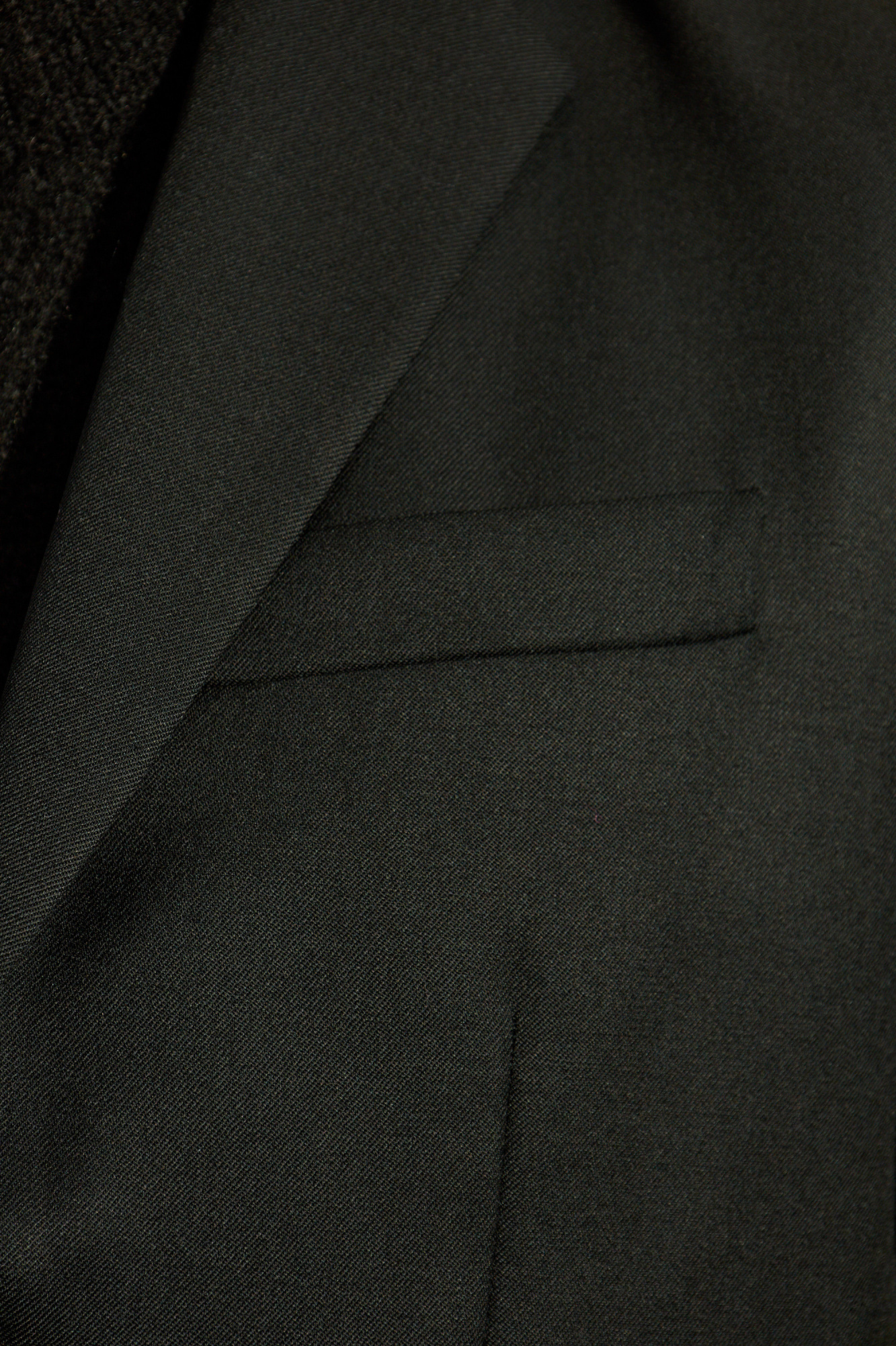 Apc Long-sleeved Suit Coat In Black