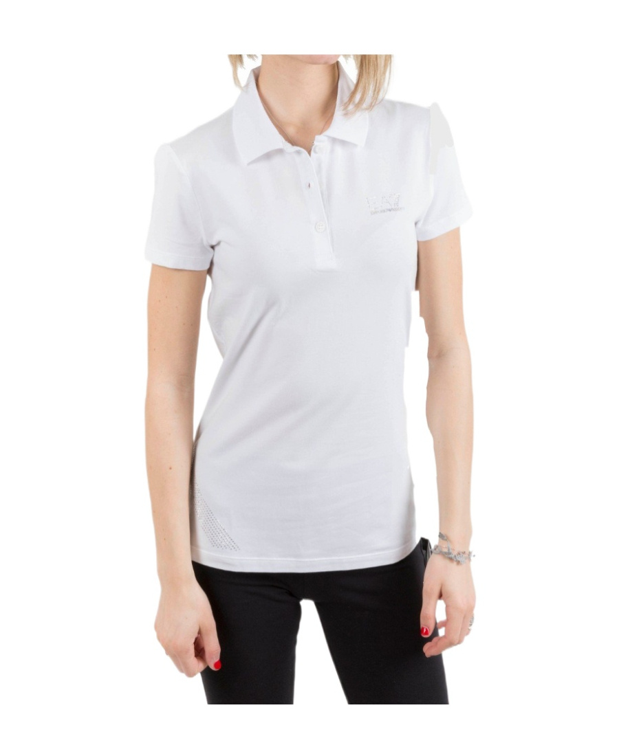 EA7 LOGO SHORT-SLEEVED POLO SHIRT