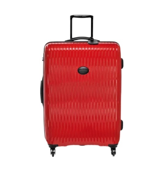 Longchamp Fairval Trolley Case In Red