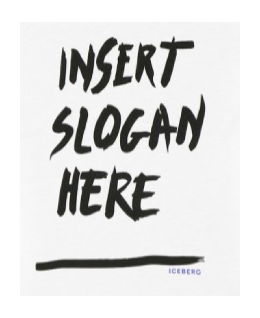 ICEBERG ROUND-NECKED LOGO T-SHIRT