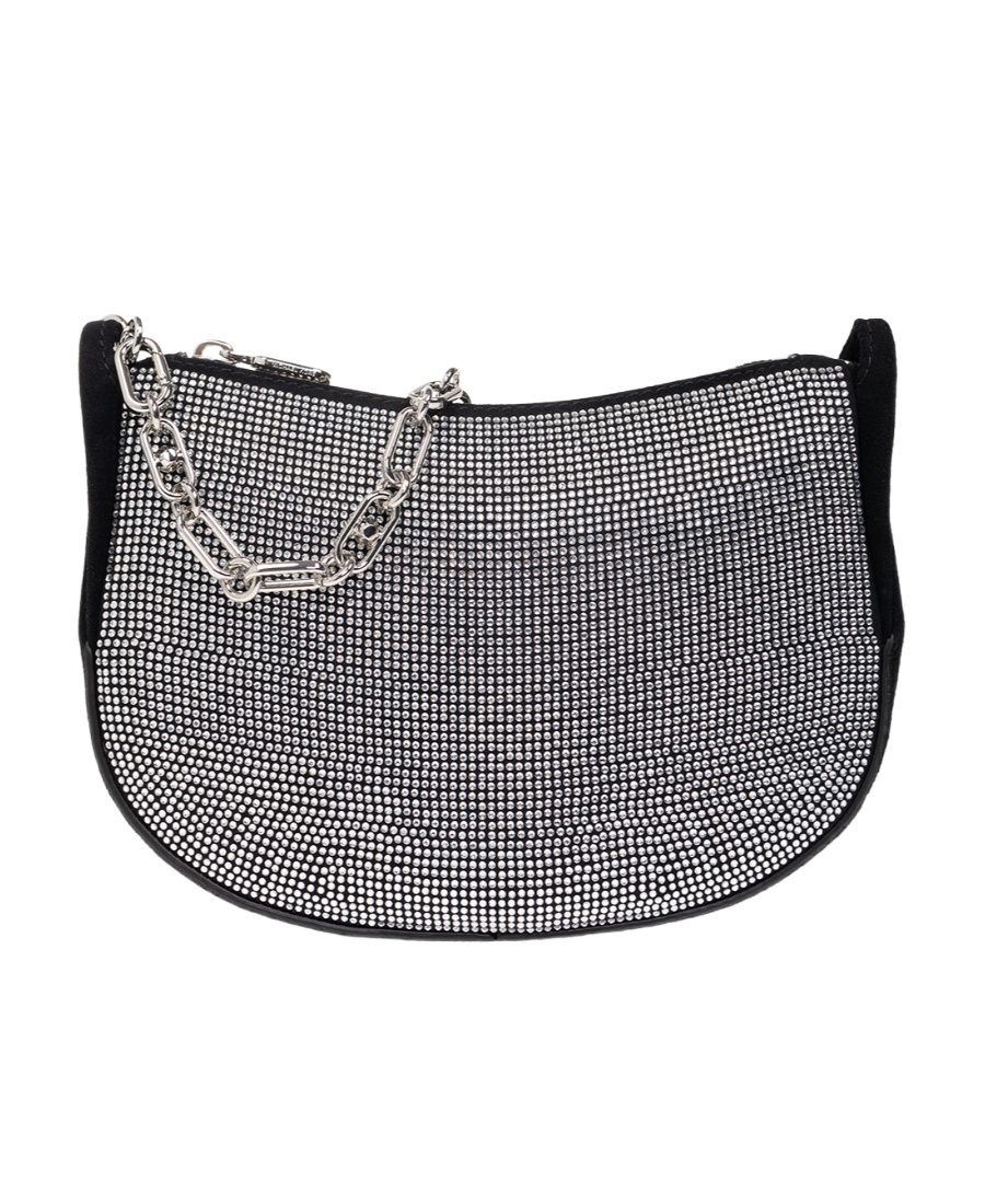 Michael Kors Small Kendall Crystal-embellished Bag In Black