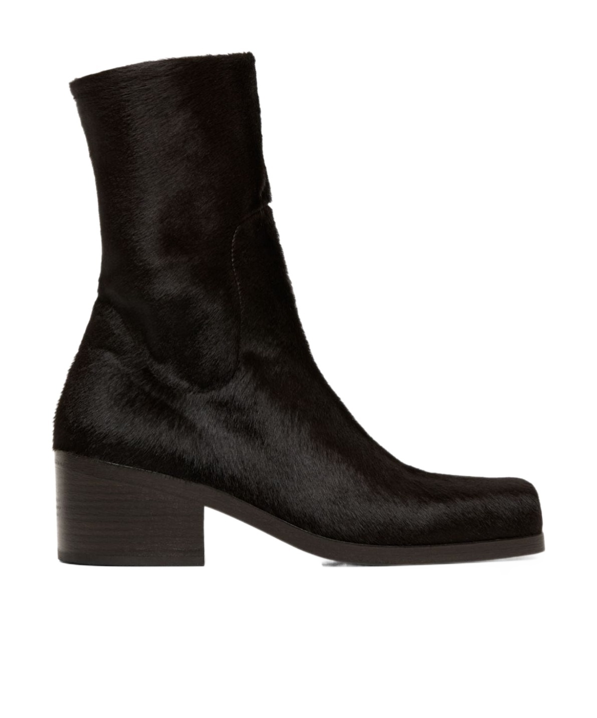 Marsèll Thick Heeled Short Boots In Black