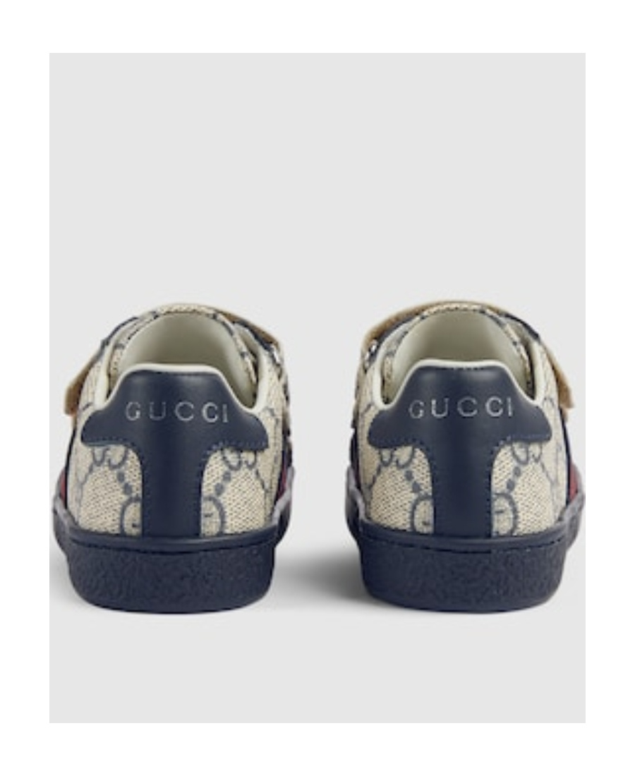 Gucci Ace Kleinkinder-sneaker In Black