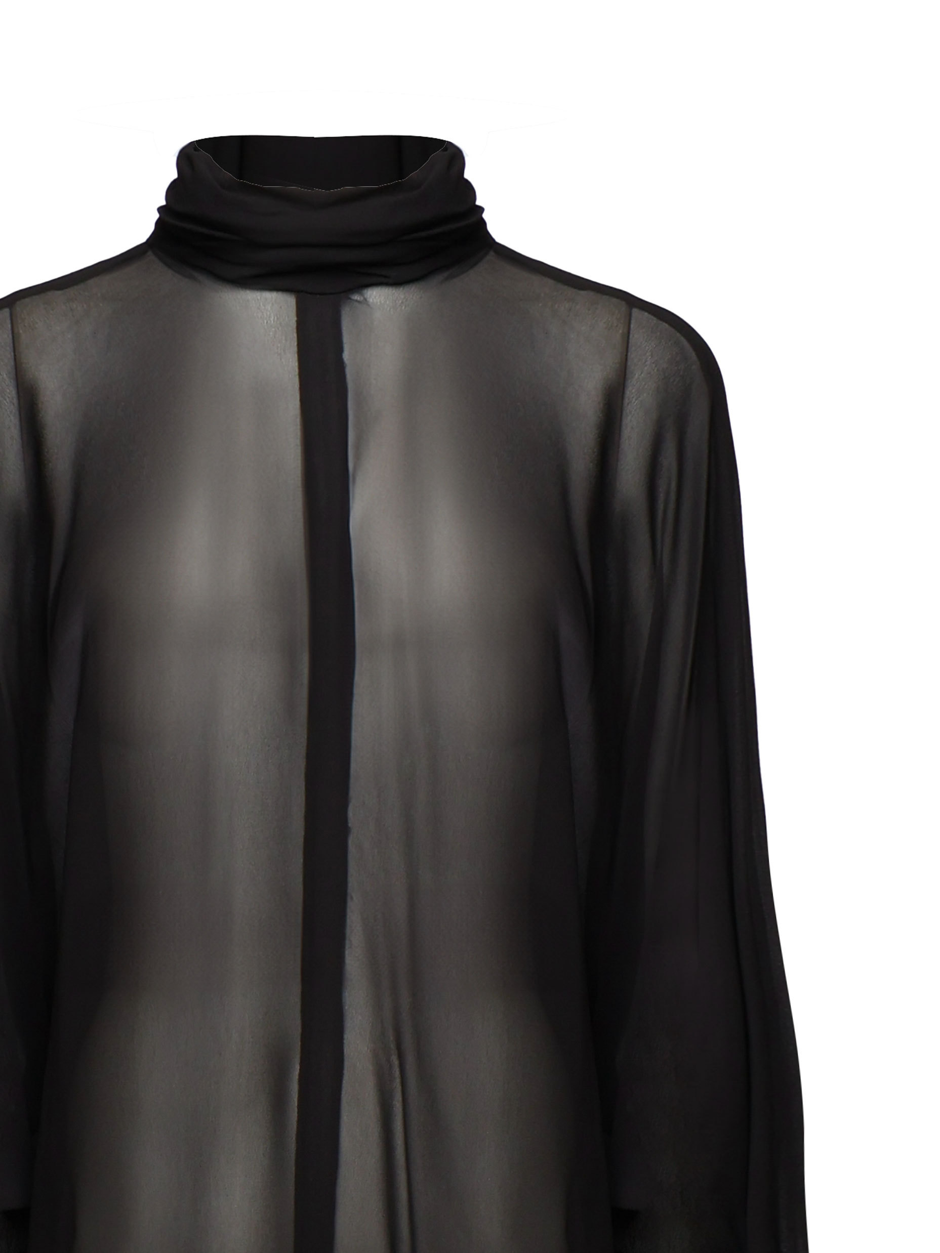 Nine Minutes Long-sleeved Dress In Black