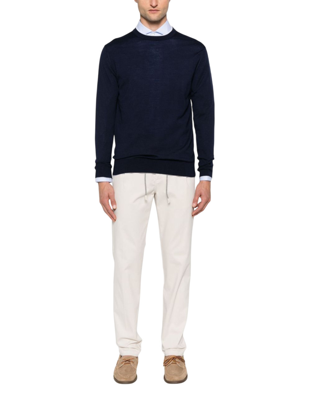 Eleventy Regimental Jogger Trousers Drawstring In Neutral