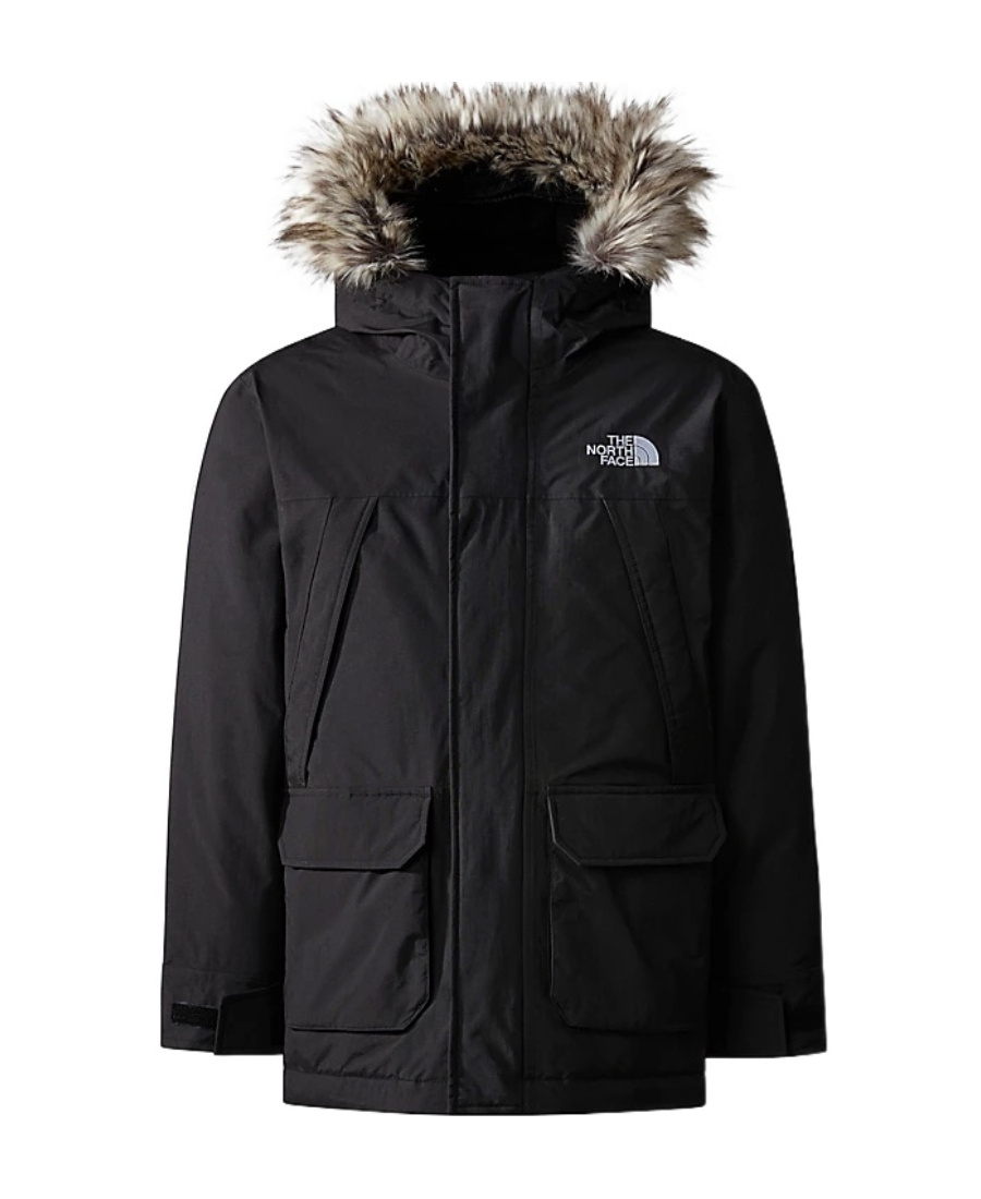 The North Face Mcmurdo Parker Down Jacket In Black