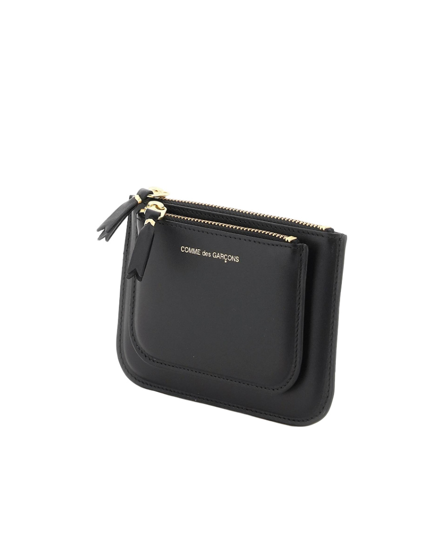 Comme Des Garçons Comme Des Garcons Wallet Glossy Patent Leather In Black