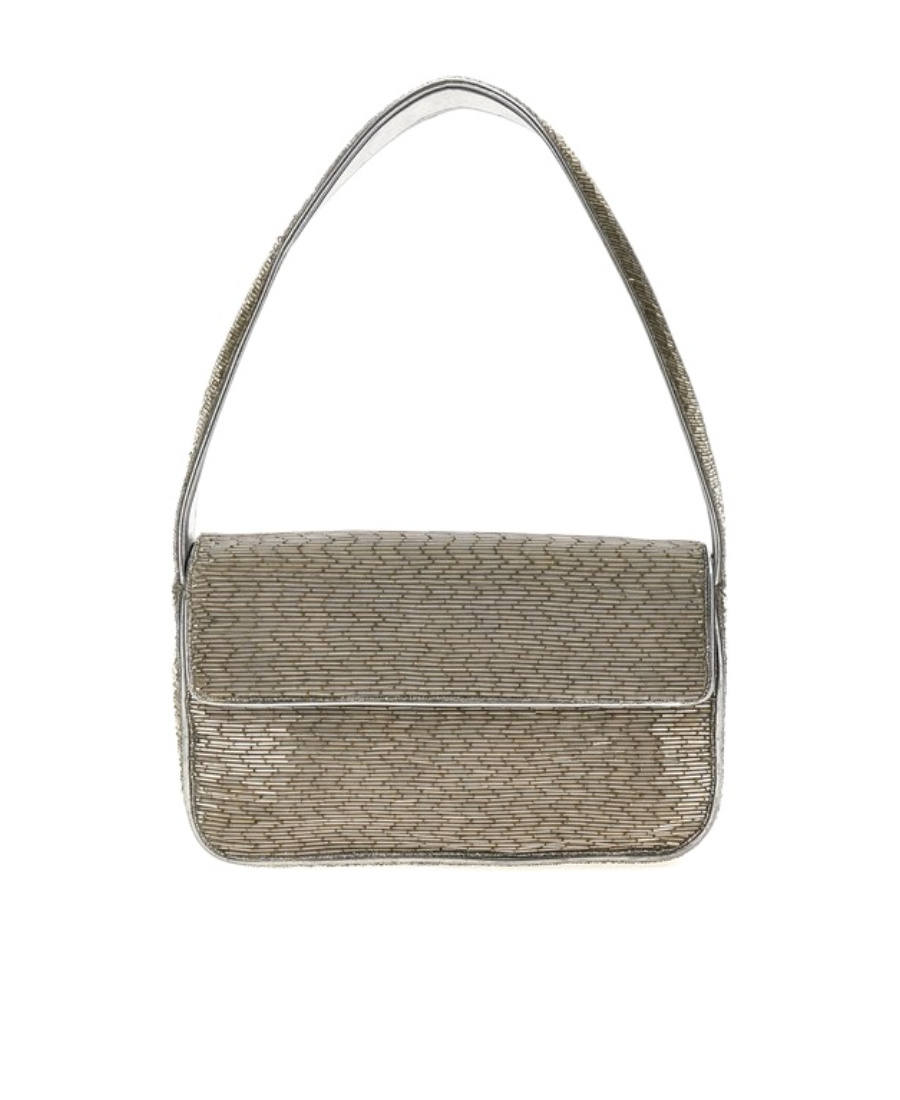 Staud Flip Shoulder Bag In Green
