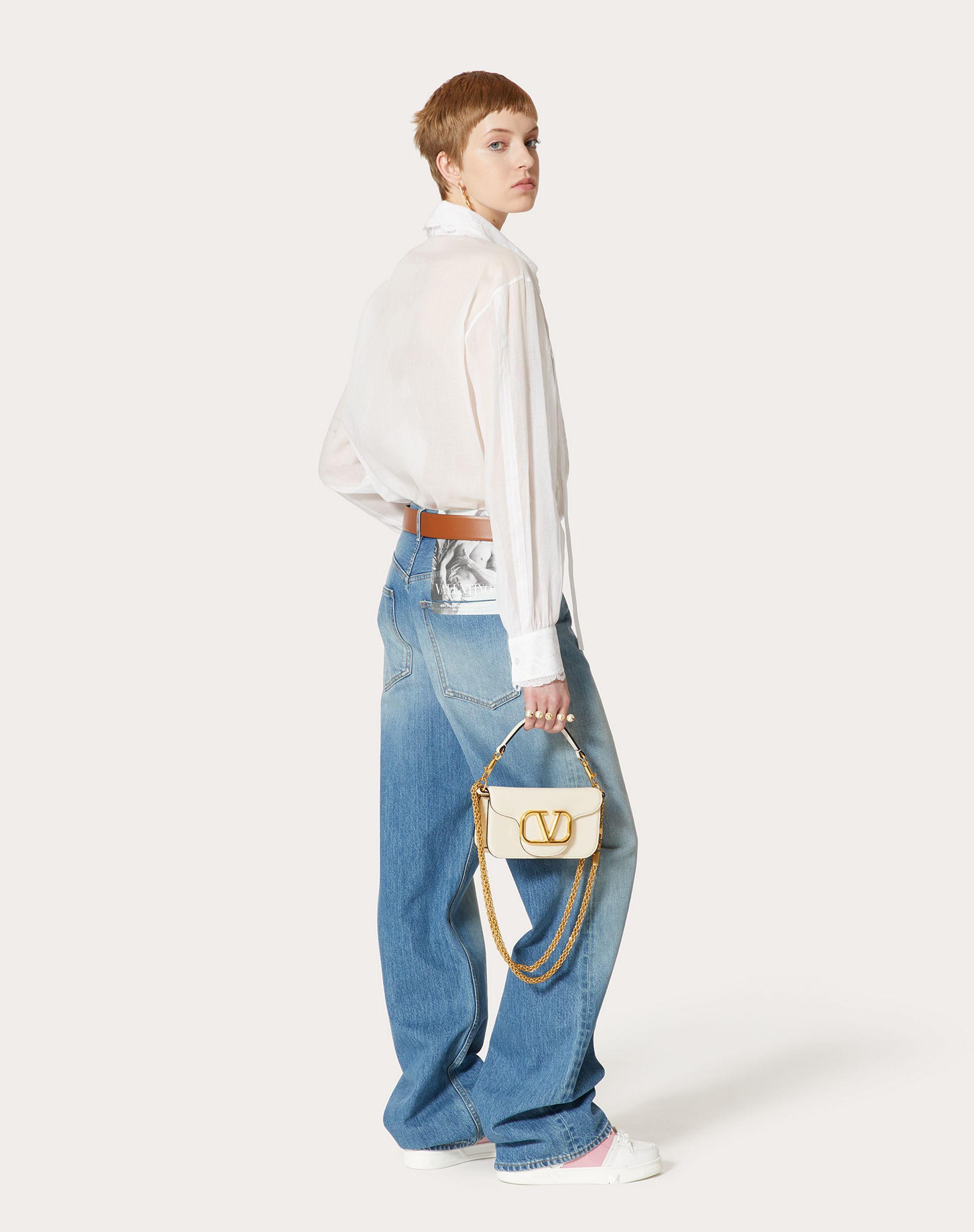 Valentino Garavani Shoulder Bags In White