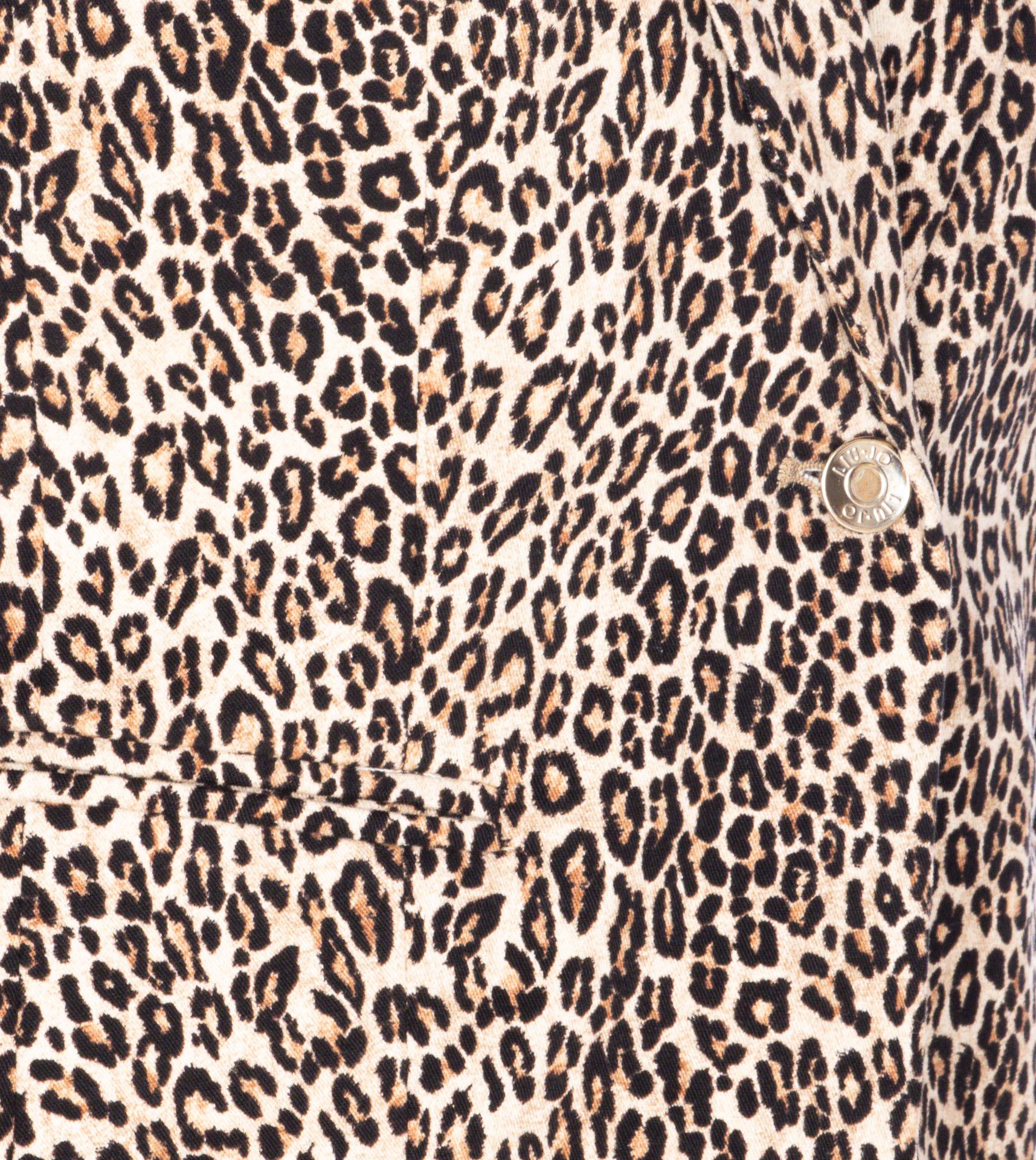 Liu •jo Leopard Print Blazer In Animal Print
