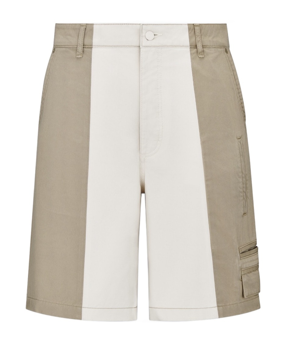 Dior Belt Ring Shorts In White