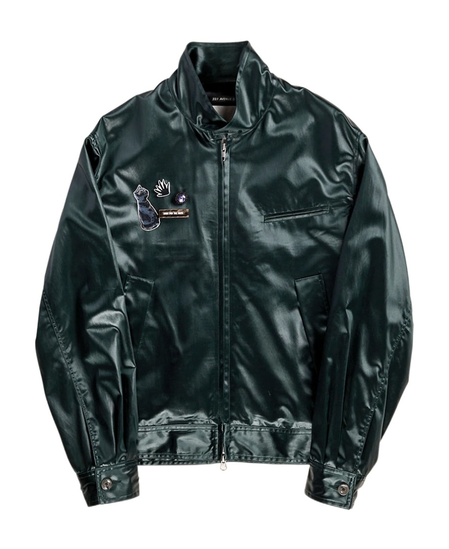 SONG FOR THE MUTE LOGO HIGH-NECKED CASUAL JACKET 