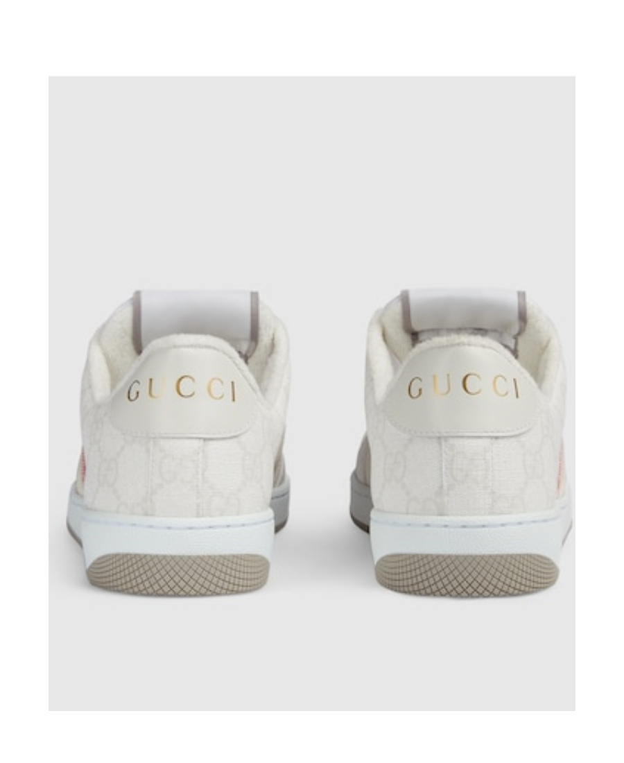 Gucci 30mm Screener Canvas Trainer Sneakers In White