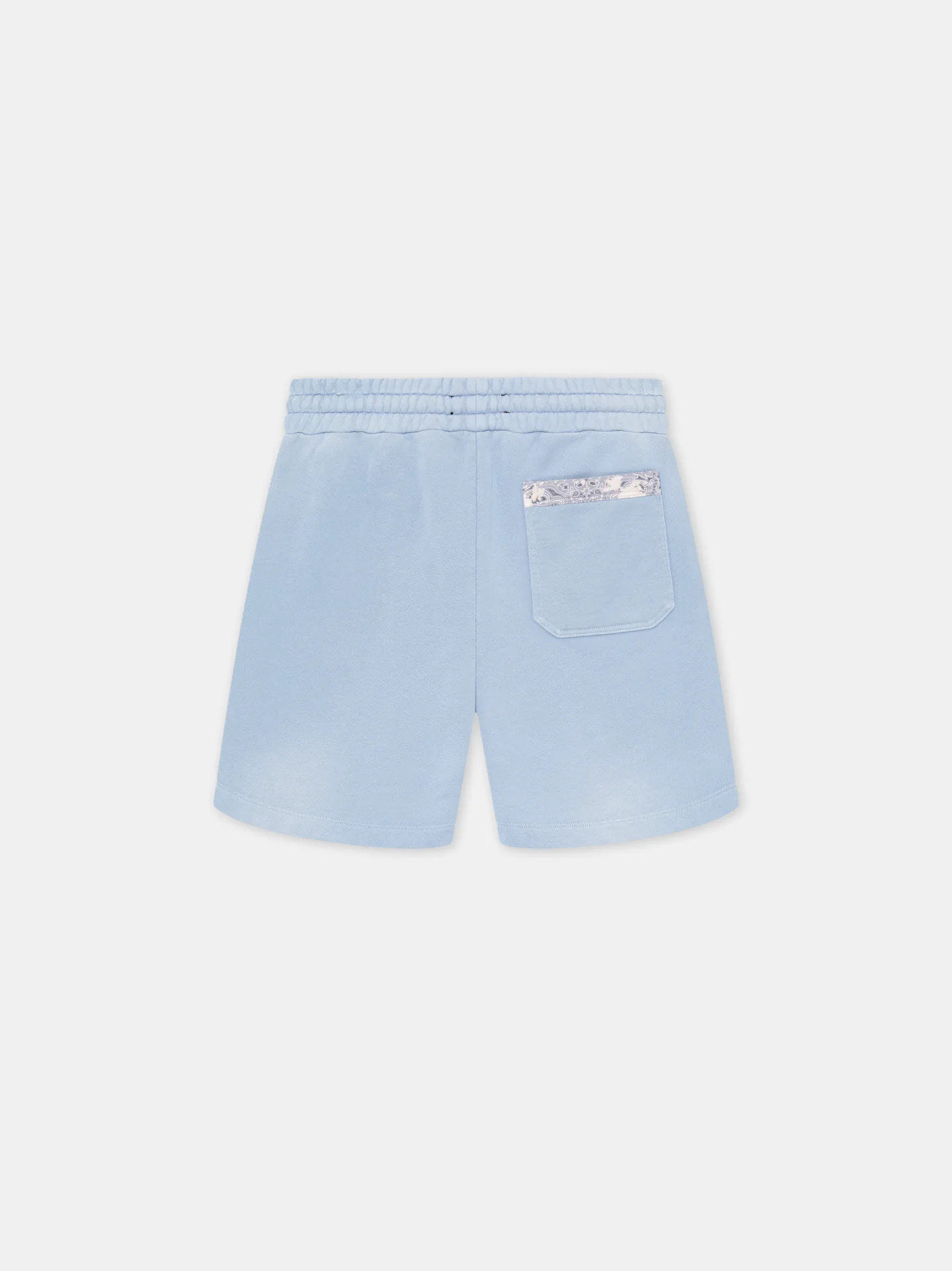 Amiri Drawstring Pocket Shorts In Blue