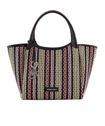 Emporio Armani Gewebte Tote Bag