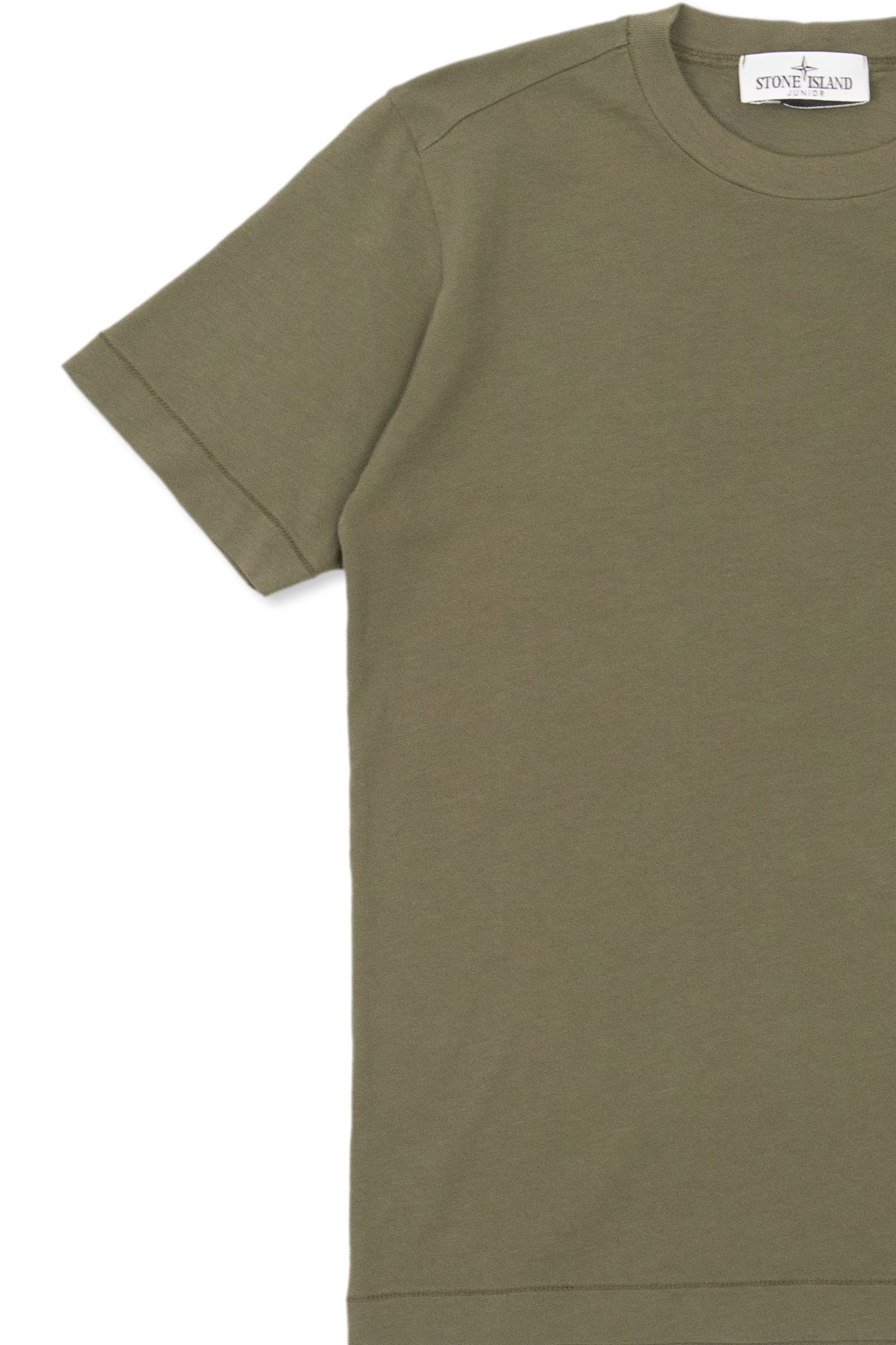 Stone Island Compass-motif Cotton T-shirt In Green