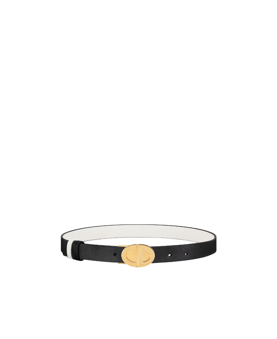 Dior Forever Double-sided Belt In White