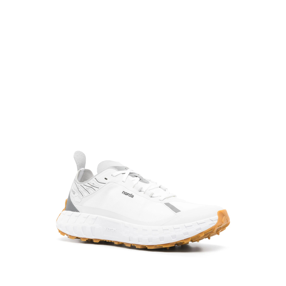 Shop Norda Lace-up Sneakers In White