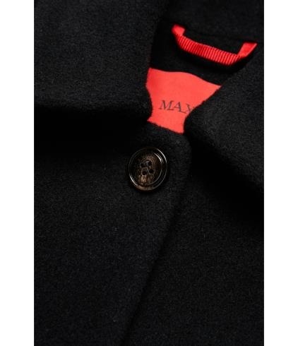 Shop Max & Co Wool Coat In Black