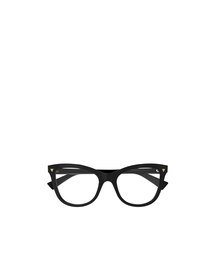 Bottega Veneta Eyewear Cat-eye Frame Glasses In Black