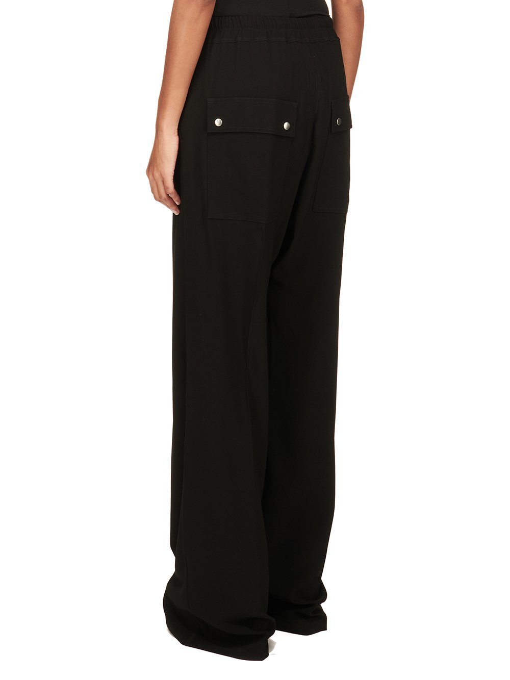Shop Rick Owens Bela Wide-leg Trousers In Black