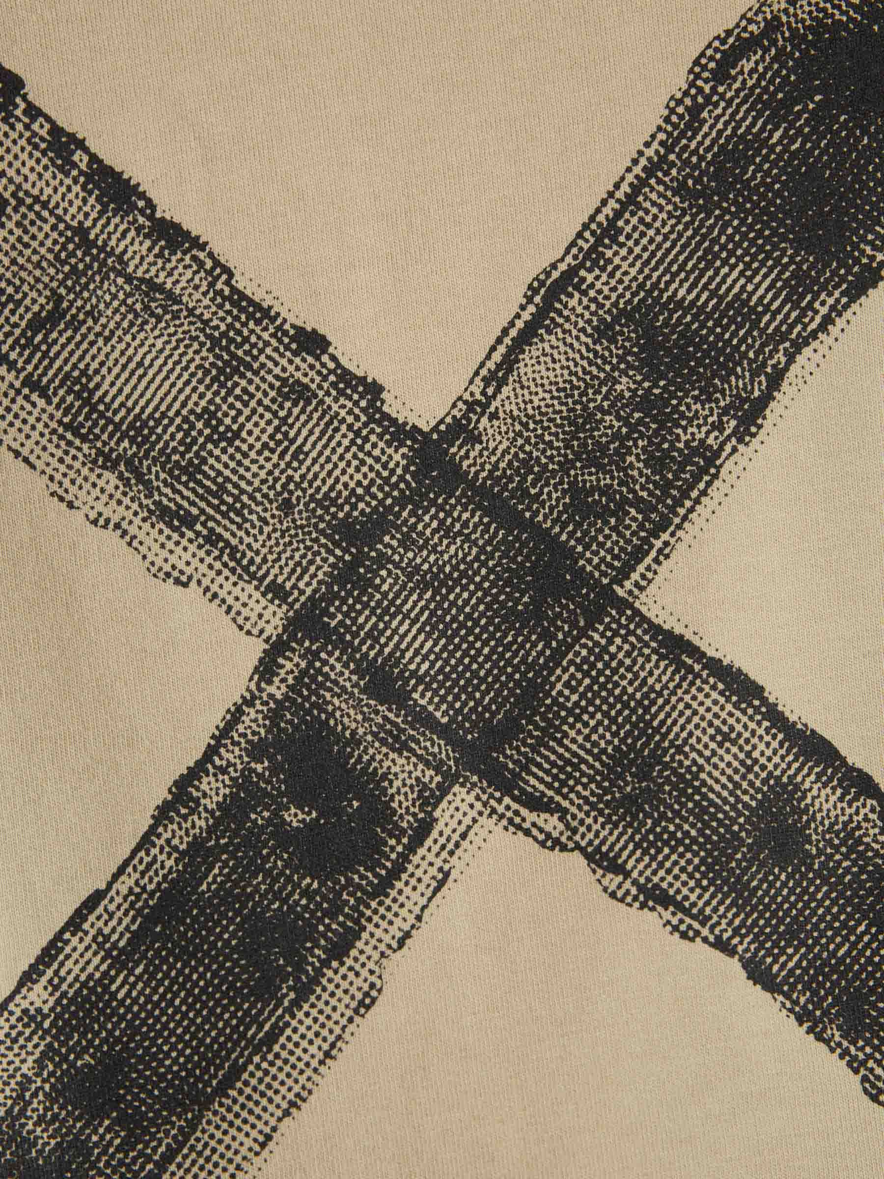 Off-white Spray Arrow T-shirt In Nude