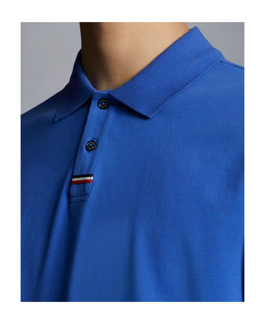MONCLER LOGO-PATCH POLO SHIRT