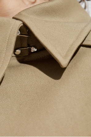 Iro Long-sleeved Coat In Brown