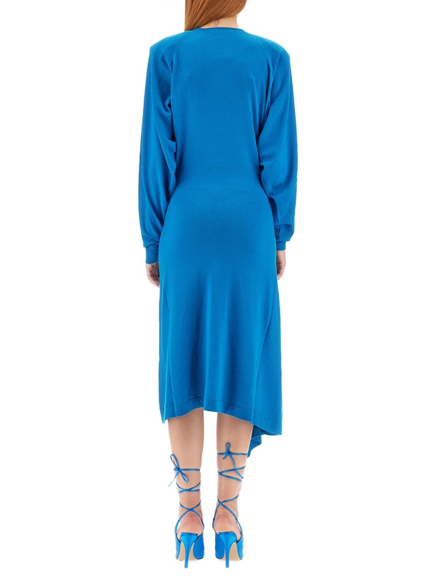 Attico Women's Atwell Midi Dress In Blue