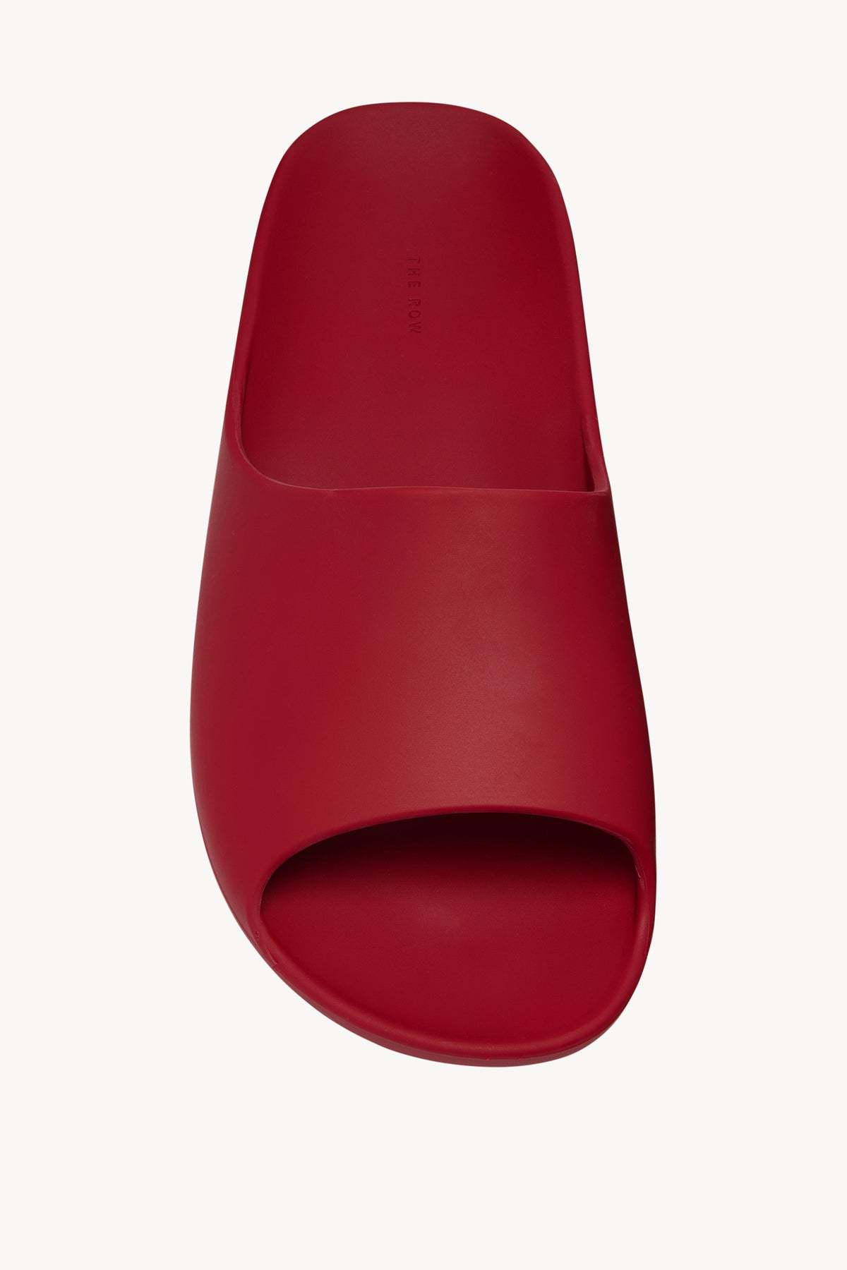 The Row Ama Slippers In Red