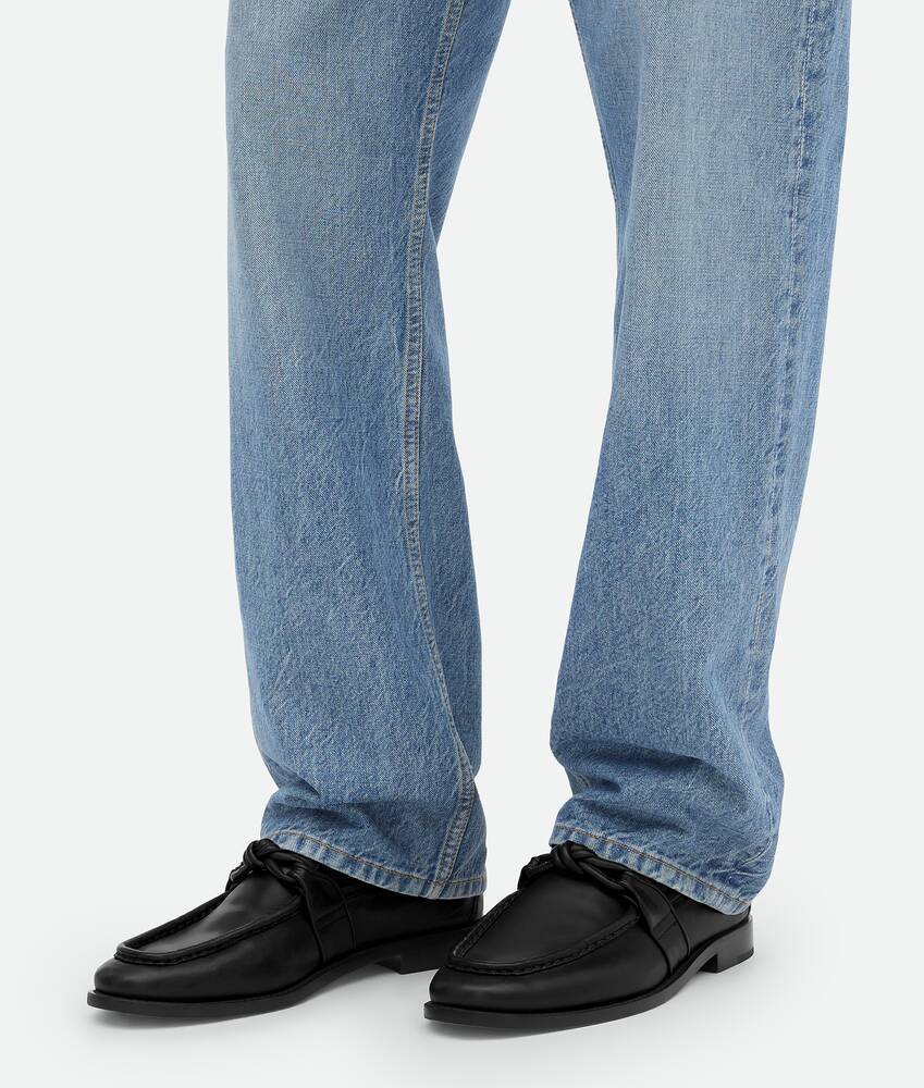 Bottega Veneta Astaire Loafer Shoes In Black