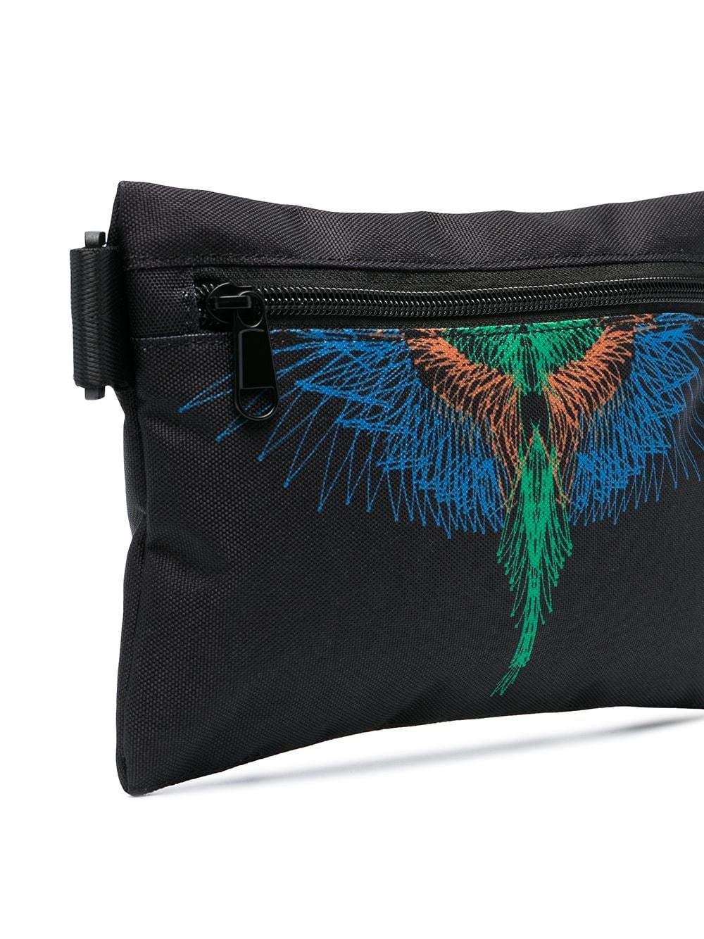 MARCELO BURLON COUNTY OF MILAN WINGS PRINTED WAIST BAG