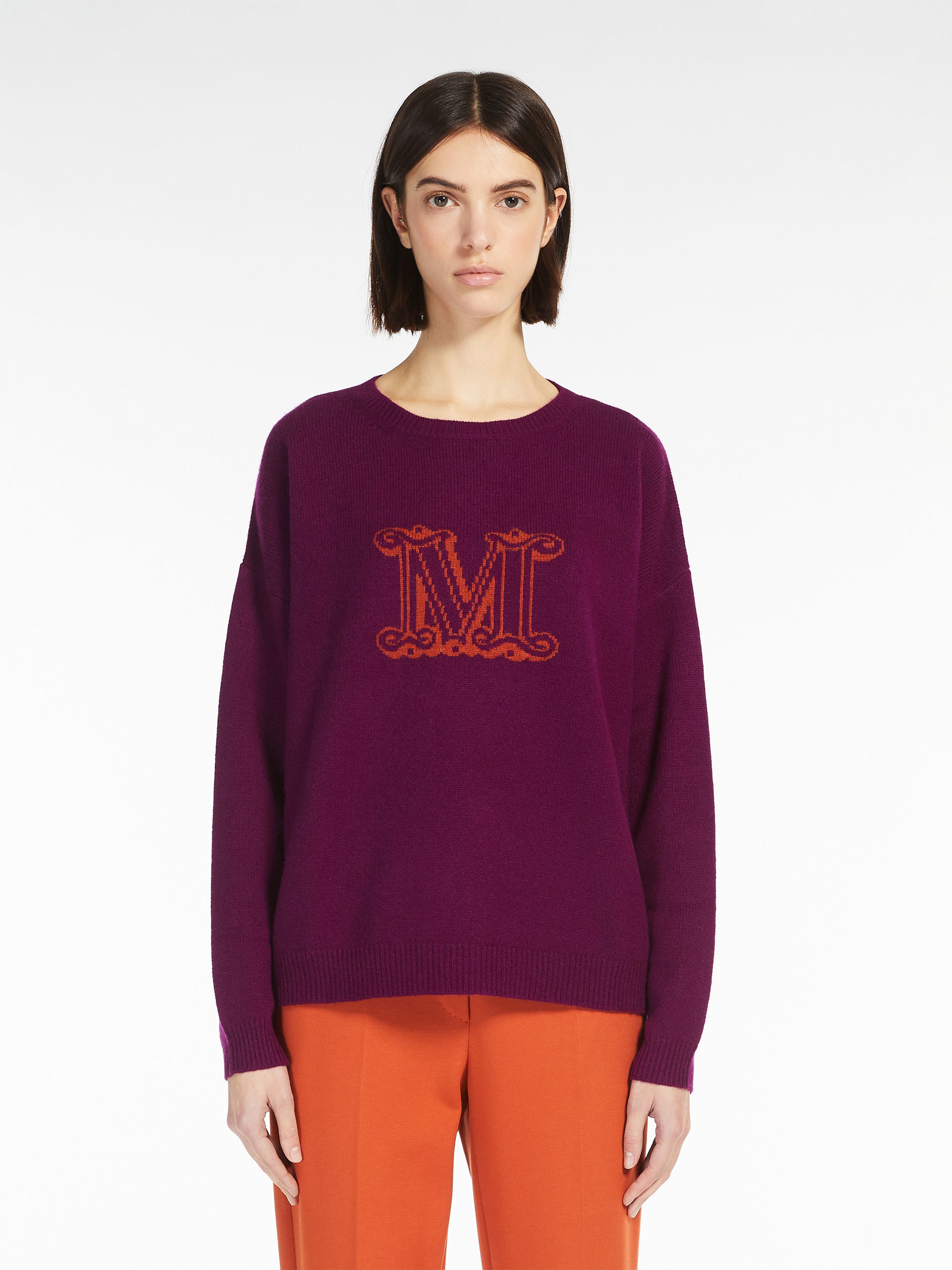 Max Mara Cashmere Sweater In Red