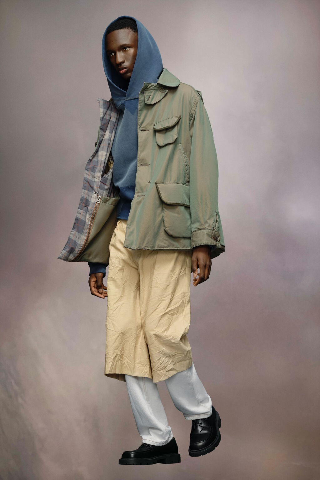 MAISON MARGIELA MAISON MARGIELA DISTRESSED TONIC JACKET