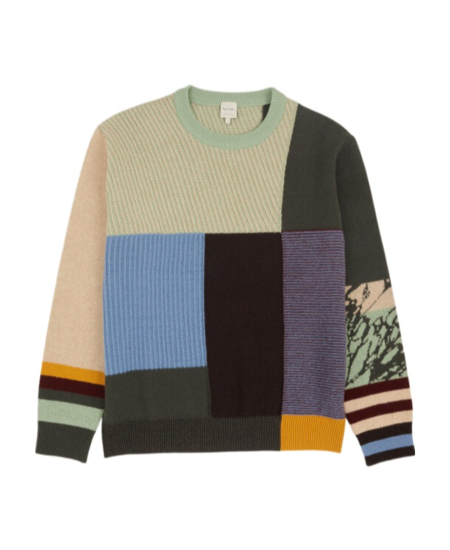 PAUL SMITH ROUND NECK LONG-SLEEVED SWEATER